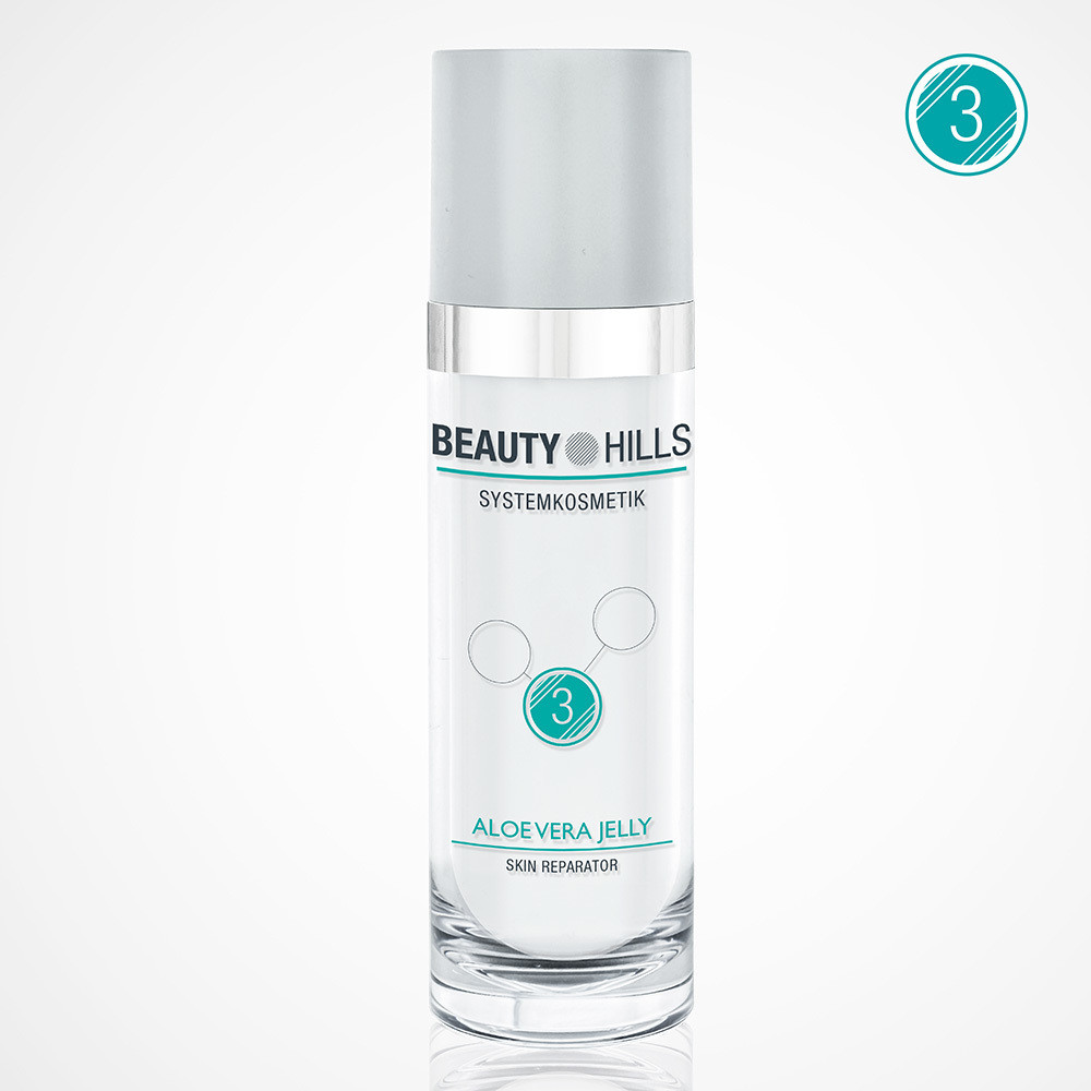 Aloe Vera Jelly / Alavijo žele riebiai, sausai odai , "Beauty Hills" - 120ml  NUOLAIDA 15 proc / 33 Eur