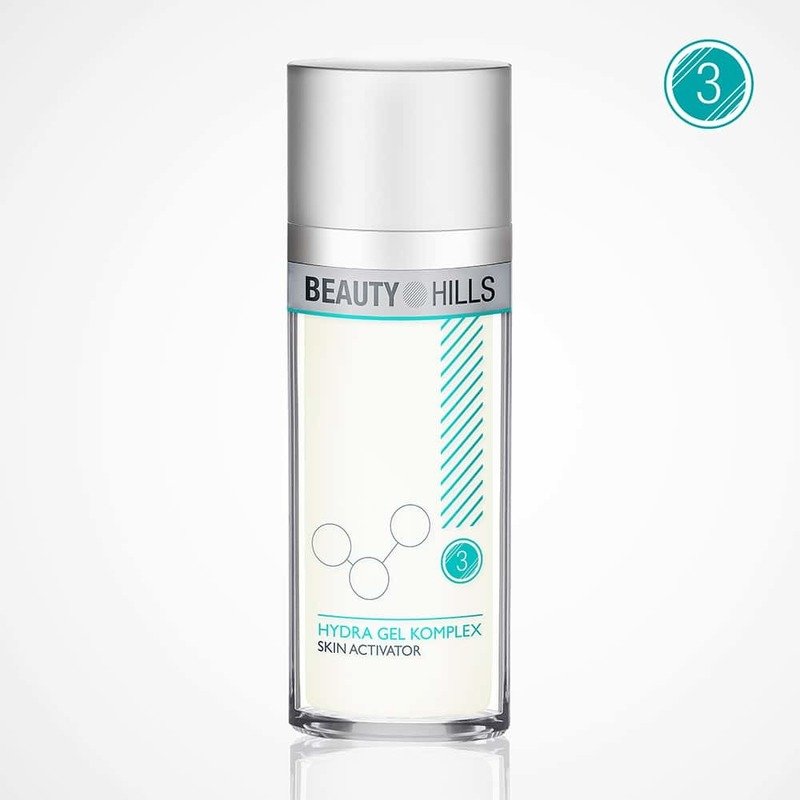 Aloe Vera Hydra Gel Komplex / Alavijo kompleksas su hialurono rūgštimi sausai, dehidratuotai odai, "Beauty HIlls" -120ml