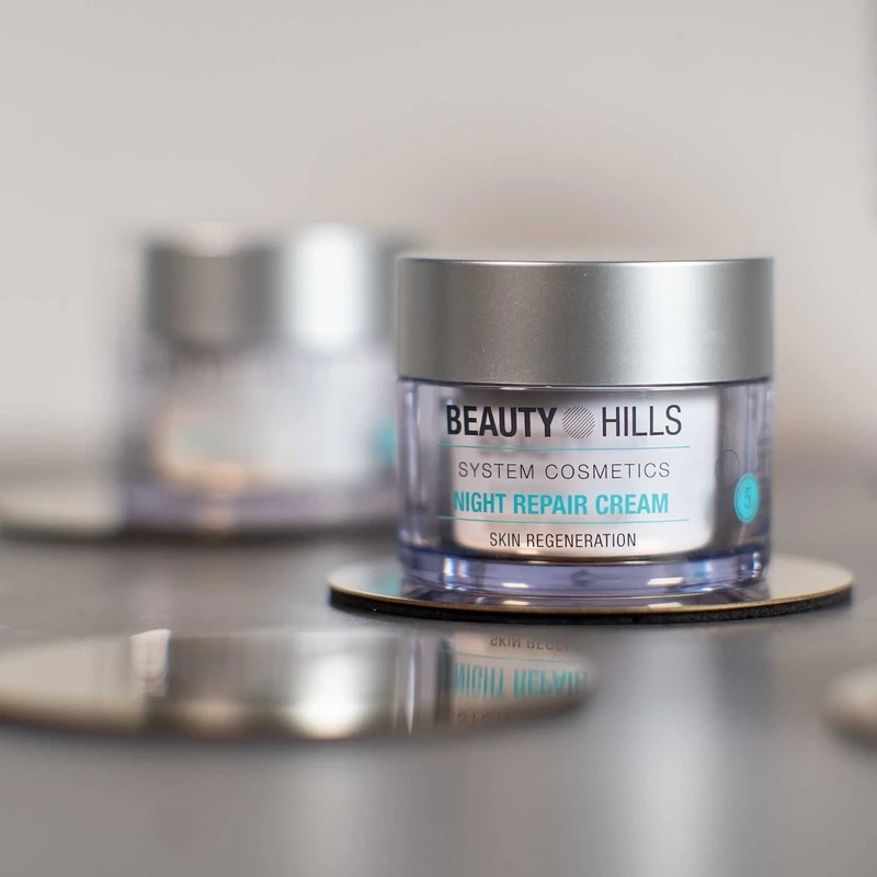 Regeneruojantis naktinis kremas "Beauty Hills" - 50ml
