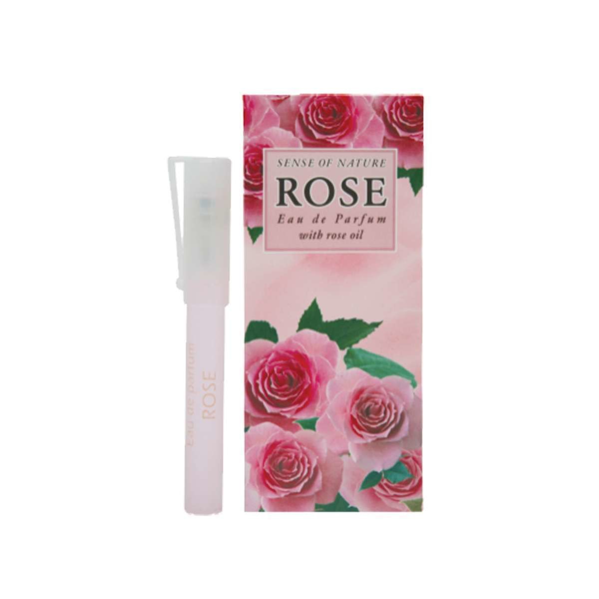 Eau De Parfum Kvepalai su Rožių eteriniu aliejumi  8ml.