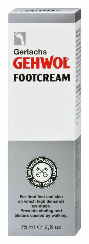 Gehwol Footcream Kremas pažeistai ir išvargintai pėdų odai 75 ml