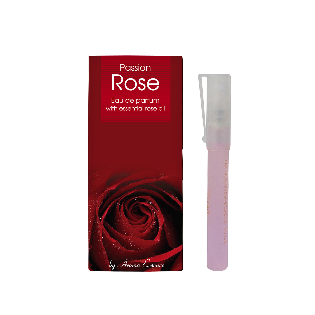 Eau De Parfum Kvepalai su eteriniu rožių aliejumi "Passion - Aistra" 8 ml