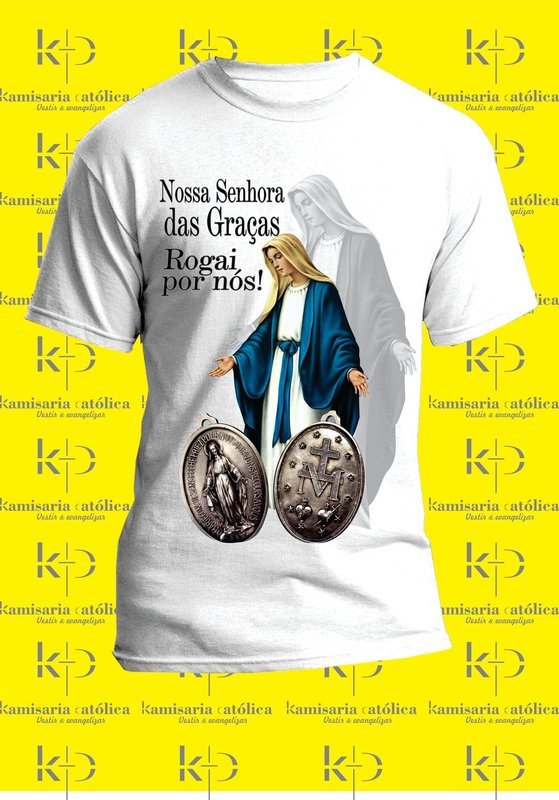 camisa Nossa Senhora das Graças
