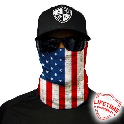 American Flag Face Shield