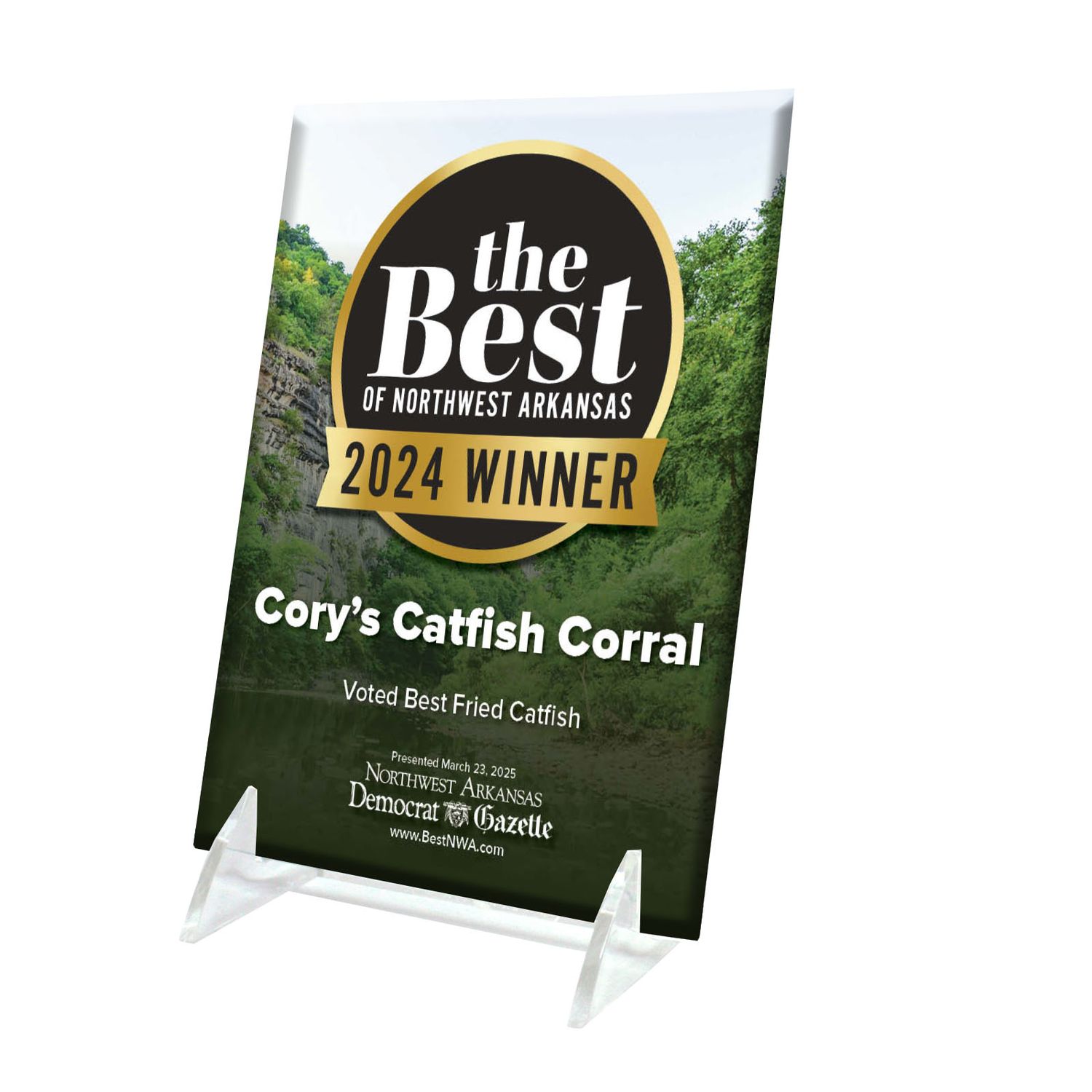 Crystal Keepsake Plaque