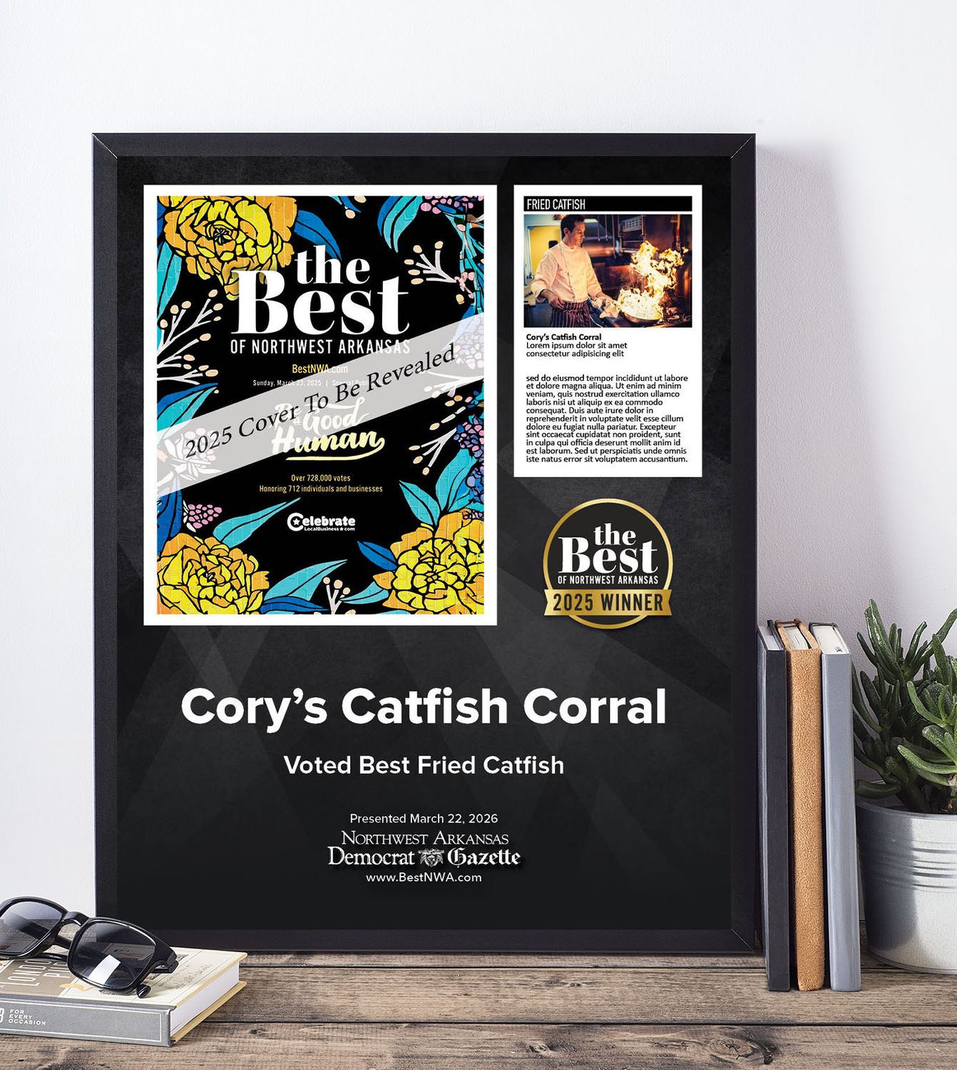 Winner's Cover Premium Plaque