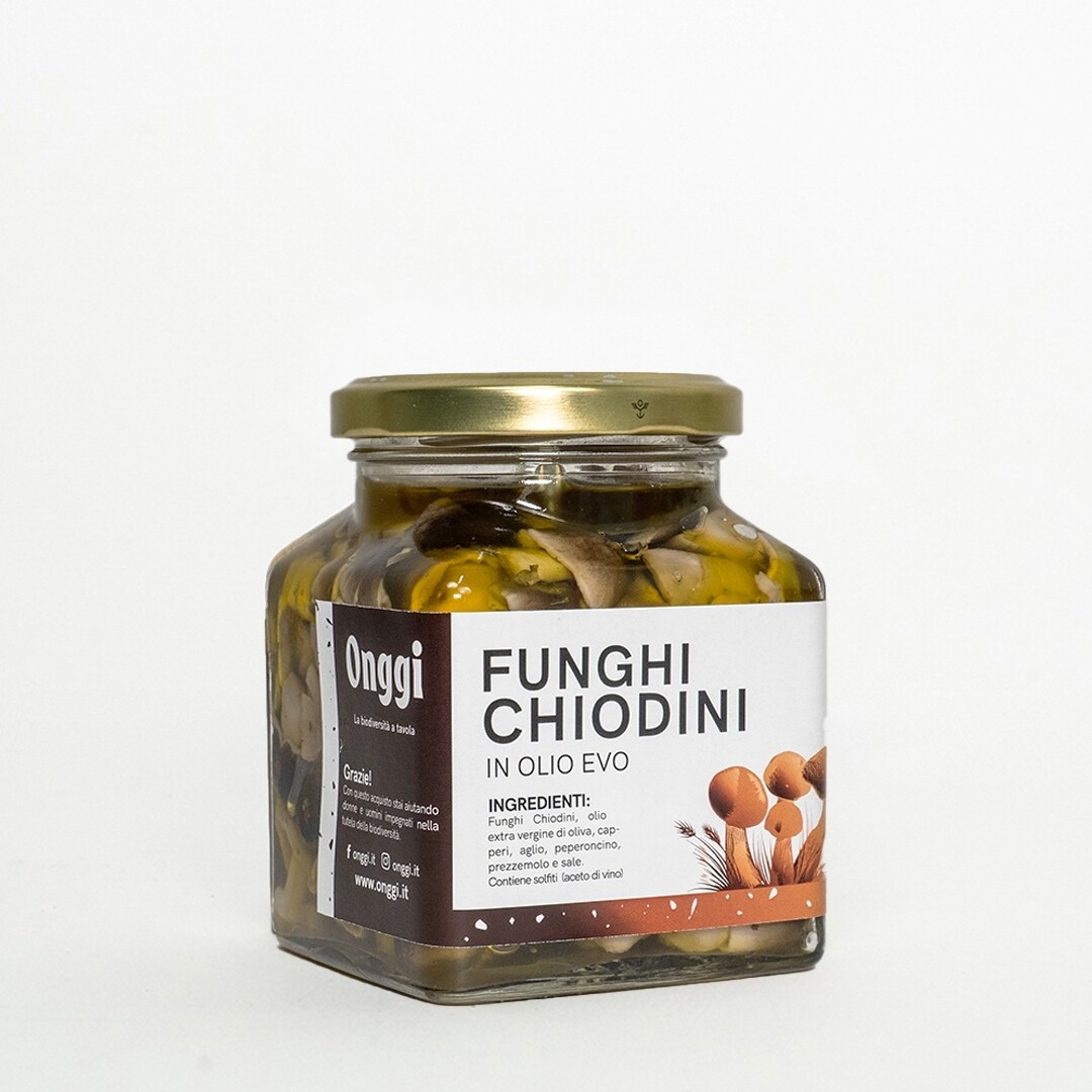 Funghi Chiodini in olio EVO