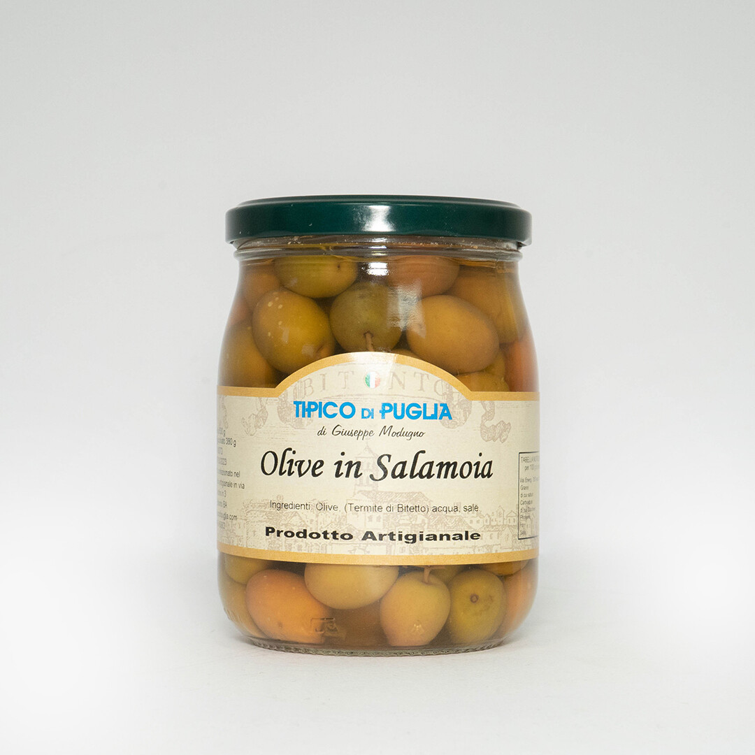 Olive Termite di Bitetto in salamoia