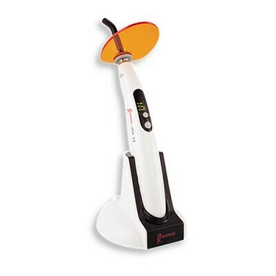 Woodpecker LED B - компактная беспроводная светодиодная фотополимеризационная лампа, с двумя аккумуляторами