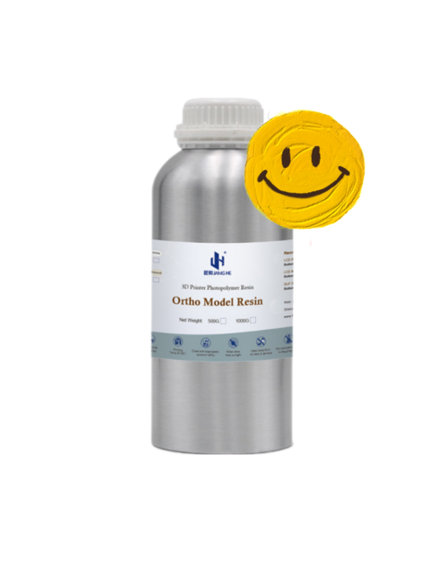 Jamghe Dental Ortho Model Resin - фотополимерная смола для печати моделей и мокапов, цвет бежевый, 1 кг