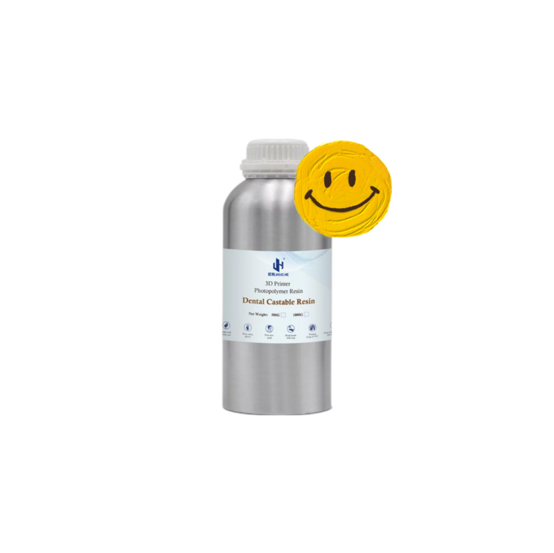 Jamghe Dental Castable Resin - фотополимерная смола для литья и прес-керамики, цвет зеленый, 1 кг