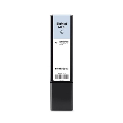 Formlabs BioMed Clear Resin - фотополимер, картридж, цвет прозрачный, 1 л