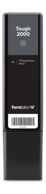 Formlabs Tough 2000 Resin- фотополимер, картридж, цвет серый, 1 л