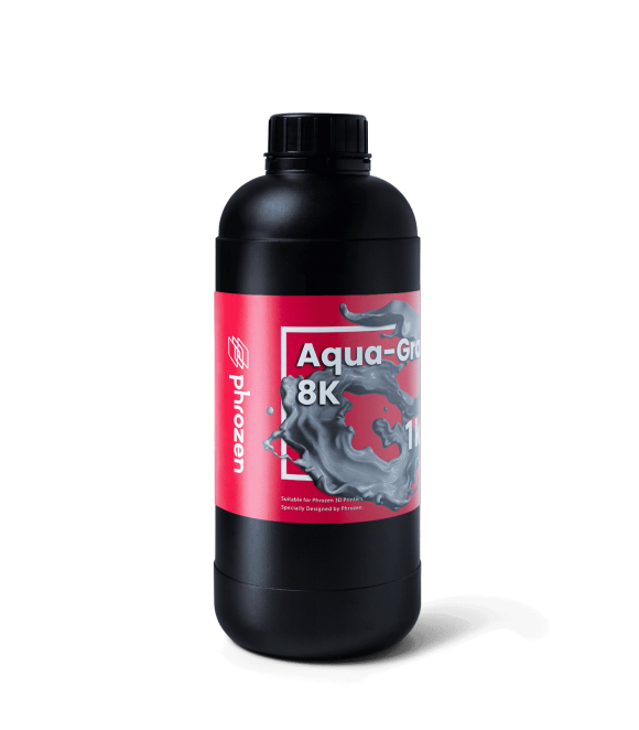 Phrozen Aqua Resin Grey 8k - фотополимерная смола, серый цвет, 1 кг