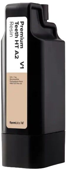 Фотополимерная смола Formlabs Premium Teeth Resin (Form 4) - фотополимер, 1 л