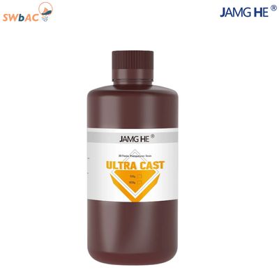 Jamghe Ultra Cast Resin - фотополимерная смола для литья и прес-керамики, цвет желтый, 0.5 кг