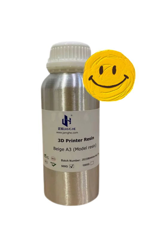 Jamghe C&amp;B Resin - фотополимерная смола для печати временных коронок, цвет A0/А1/А2/А3,  вес 0.5 кг