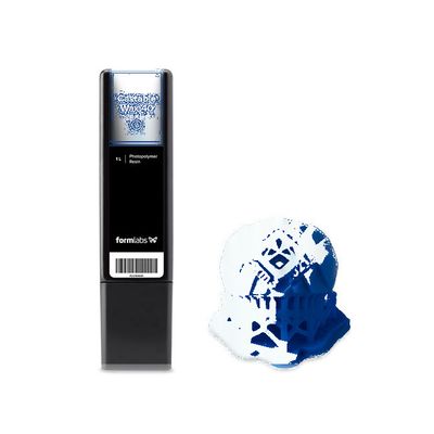 Formlabs Castable Wax 40 - фотополимер, картридж, цвет синий, 1 л