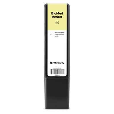 Formlabs Biomed Amber- фотополимер, картридж, цвет прозрачный, 1 л
