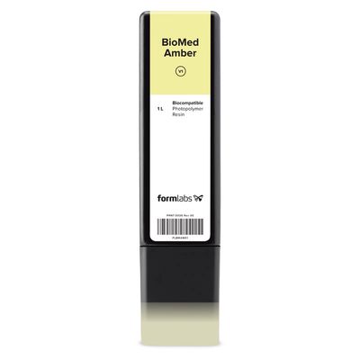 Formlabs Biomed Amber- фотополимер, картридж, цвет прозрачный, 1 л