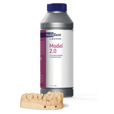 Nextdent Model 2.0 Peach — фотополимер для ортопедических моделей, 1кг