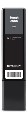 Formlabs Tough 2000 Resin- фотополимер, картридж, цвет серый, 1 л