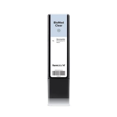 Formlabs BioMed Clear Resin — биосовместимый фотополимер, картридж 1л
