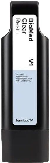 Фотополимерная смола Formlabs BioMed Clear Resin (Form 4) - фотополимер, 1 кг