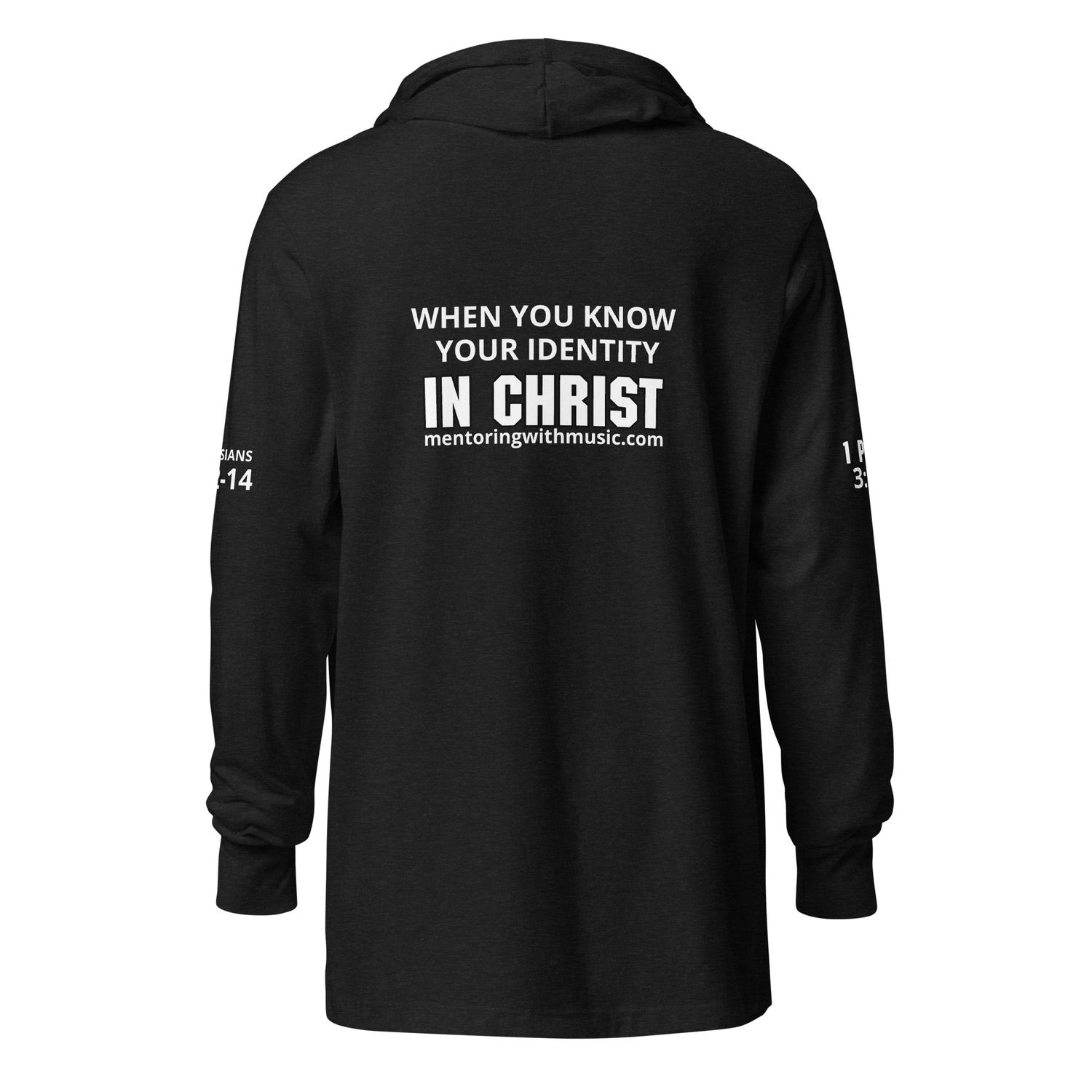You&#39;re Beautiful Hooded long-sleeve tee