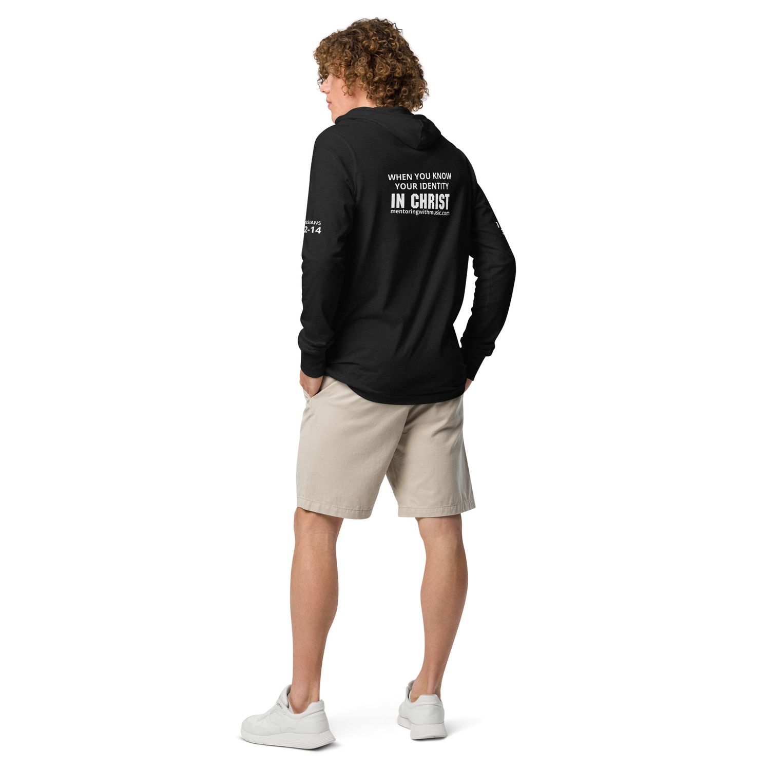You&#39;re Beautiful Hooded long-sleeve tee