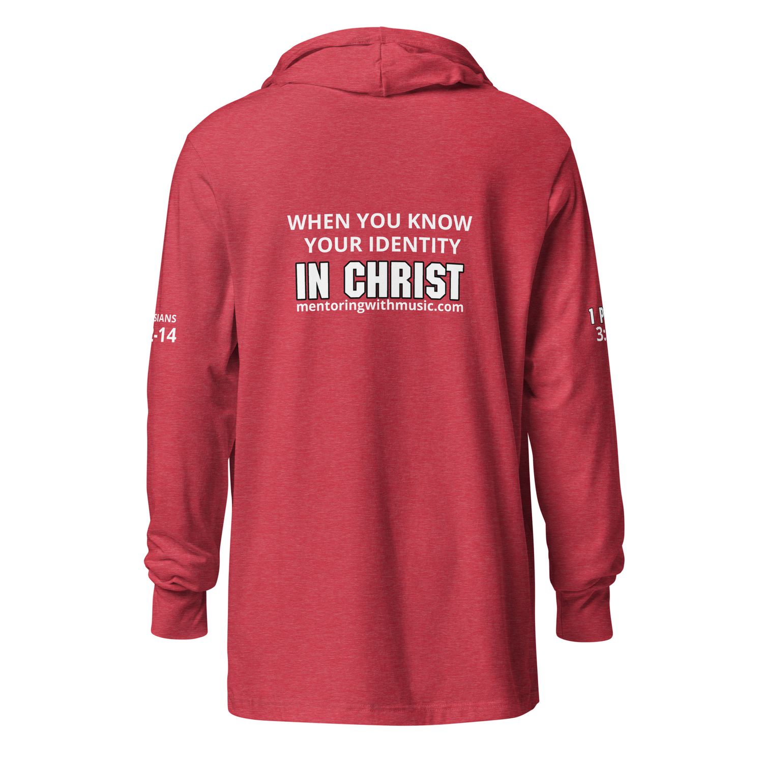 You&#39;re Beautiful Hooded long-sleeve tee