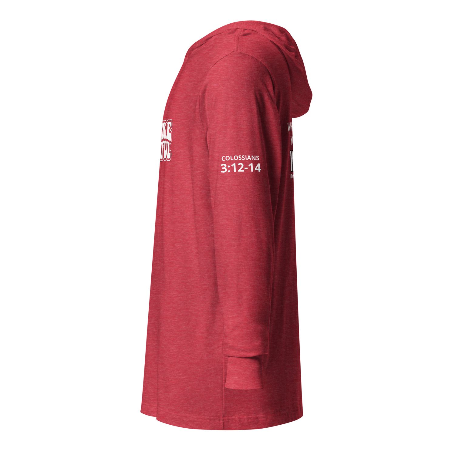 You&#39;re Beautiful Hooded long-sleeve tee