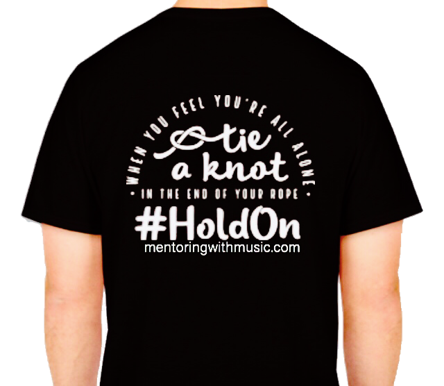 Hold On T-Shirt Back