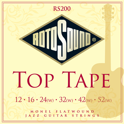 RotoSound Top Tape Flatwound Electric Guitar Strings