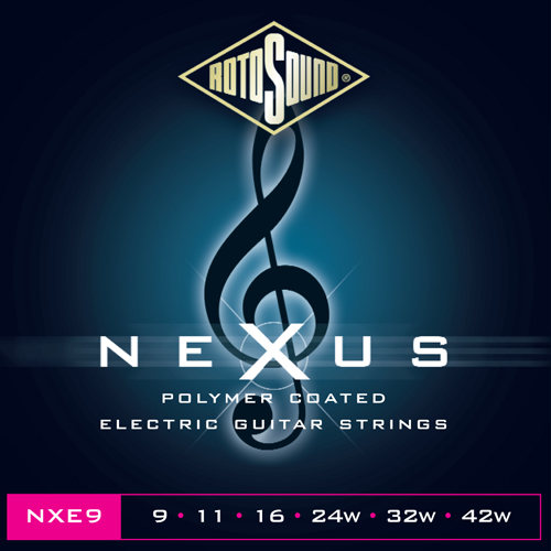 RotoSound Nexus Electric Guitar Strings 9 Gauge Polymer Coated