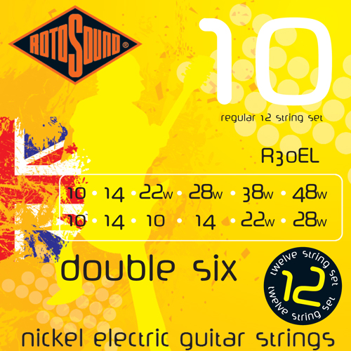 RotoSound Rotos Electric Guitar Strings 10 Gauge 12 String Set
