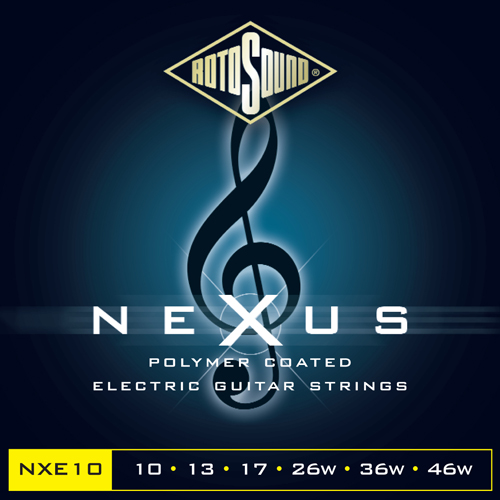 RotoSound Nexus Electric Guitar Strings 10 Gauge Polymer Coated