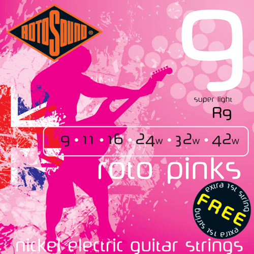 RotoSound Rotos Electric Guitar Strings 9 Gauge