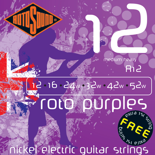 RotoSound Rotos Electric Guitar Strings 12 Gauge