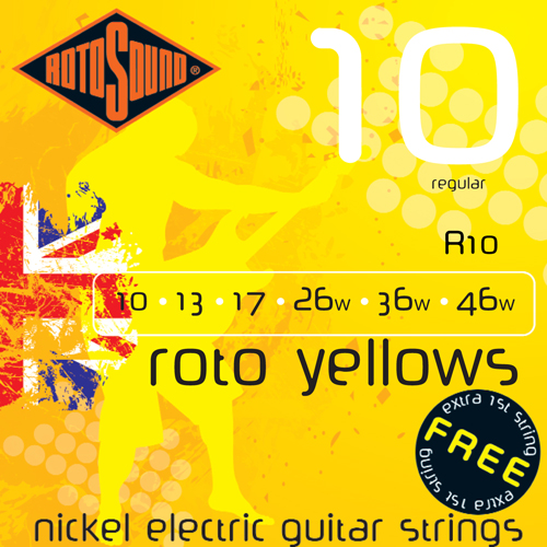 RotoSound Rotos Electric Guitar Strings 10 Gauge