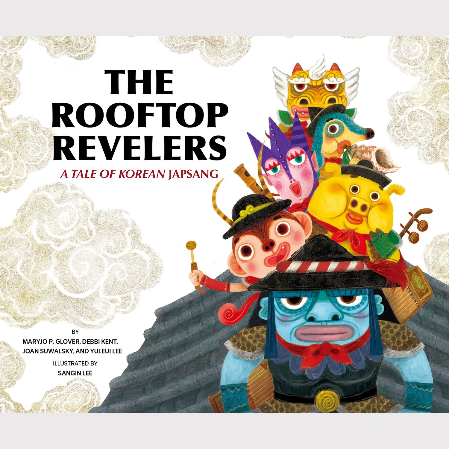 "The Rooftop Revelers" Hardcover Book