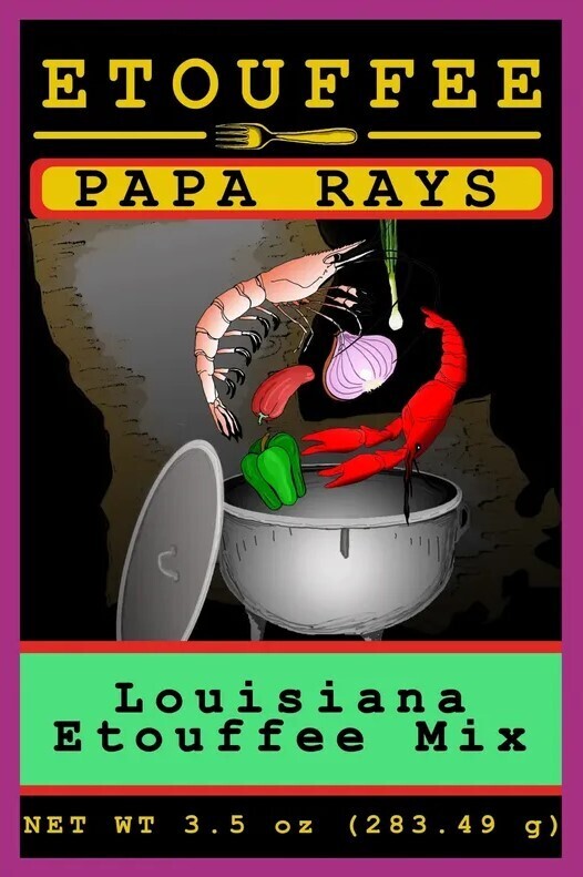 5 Papa Rays Louisiana Etouffee Mix & 5 pounds of Louisiana Crawfish