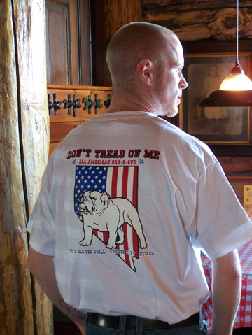 Flag & Dog T-Shirt
