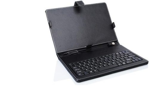 Funda Estuche Teclado Cuero Tablet 8 Conexion Usb 2.0
