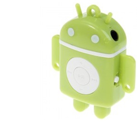 Mp3 En Forma De Android Robot Expandible 16gb Diseño 2013