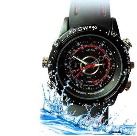 Reloj Espia Sport 8gb Acuatico Seguridad Grabación Videos Hd Fotos Avi