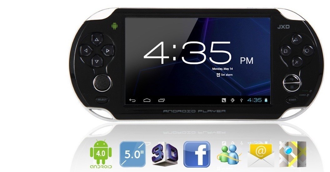 Tablet Jxd S5110 Android 4.0 32gb Cortex A9 512mb Ram Mp5 Fm COMPLETAMENTE TACTIL!!!