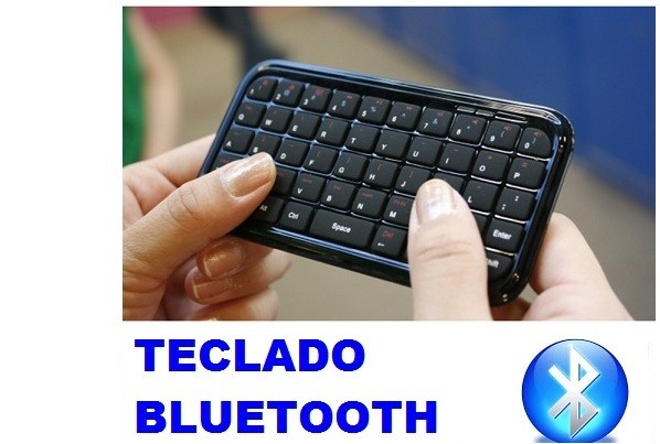 Teclado Bluetooth Para Celular Tablet Televisor Iphone Ipad Ipod - Compatible con todo