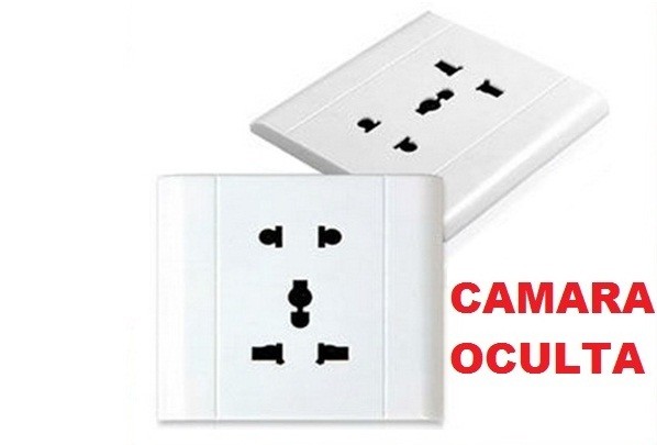 Toma Corriente Espia Camara Graba Videos Imperceptible Nuevo Diseño No Conocido