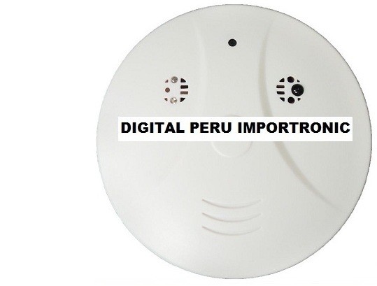 Nuevo Diseño Detector de Humo Espia Camara Calidad HD Graba Video 720x480 Imperceptible Fotos